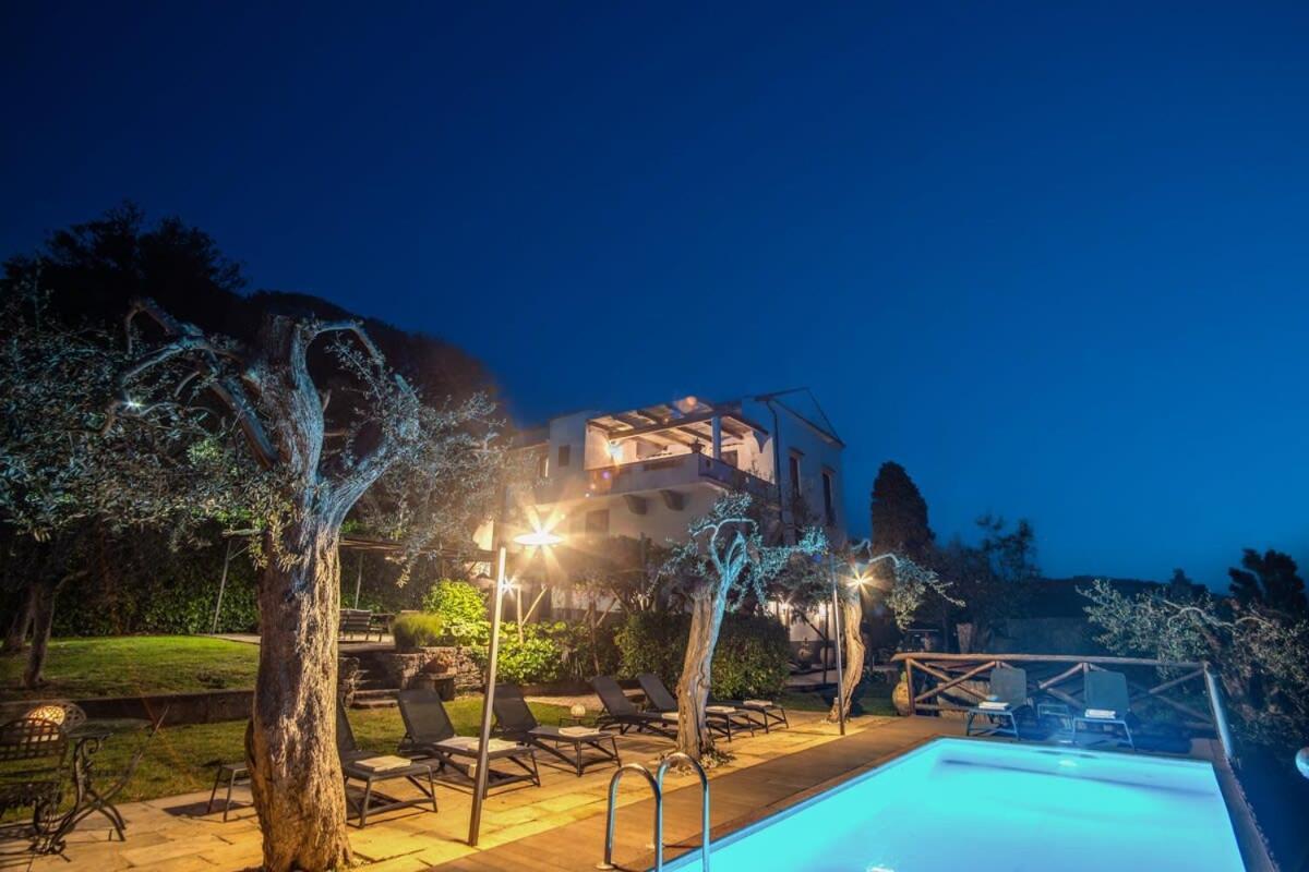 Villa Aragona Historic Villa With Views And Guest Services Massa Lubrense Exterior photo